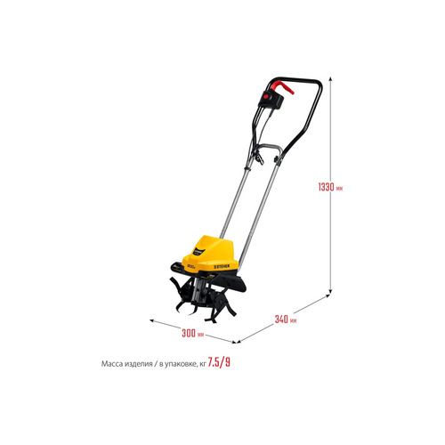Электрический культиватор STEHER EK-800